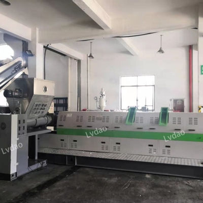 خط تولید دستگاه گرانول پلاستیکی دستگاه بازیافت فیدر جانبی فیلم سری LDS کارخانه Lvdao چین