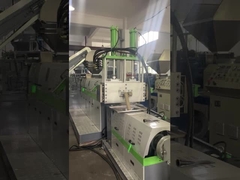 خط ماشین بازیافت برش داغ PE آب حلقه